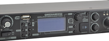 5 Channel Audio Mixer with Media Player, Bluetooth & FM Tuner